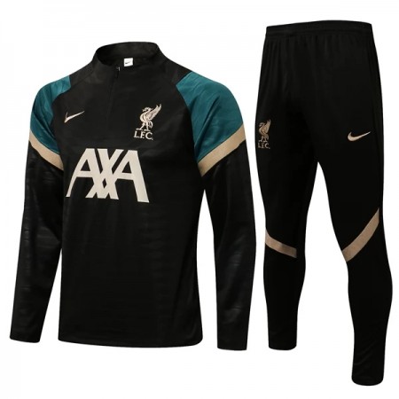 Liverpool Tränings Sweatshirtställ Kvarts-Dragkedja 2021-22 Svart Liverpool Tränings Sweatshirtställ Kvarts-Dragkedja 2021-22 Svart